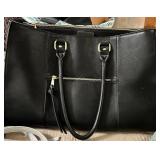 Designer Handbags - Fossil Leather Tote & Nicole Miller Purses, Beaded Evening Bags