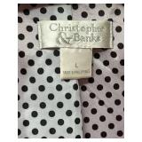 Liz Claiborne Coat & Christopher Banks Coat & ParasoI Coat (Lot of 3)