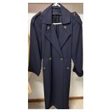 London Fog Beige Hooded Jacket & Navy Trench Coat