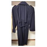 London Fog Beige Hooded Jacket & Navy Trench Coat