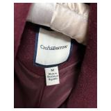 Croft & Barrow Burgundy Coat - MDP Mario De Pinto Grey Coat - Petite Sophisticate Black Coat