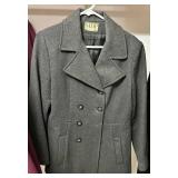 Croft & Barrow Burgundy Coat - MDP Mario De Pinto Grey Coat - Petite Sophisticate Black Coat