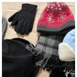 Winter Accessories Lot - Gloves & Mittens, Hats & Scarves