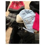 Winter Accessories Lot - Gloves & Mittens, Hats & Scarves