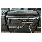 Sharp X-BASS TwinCam Double Cassette Portable Stereo System WF-T380BK