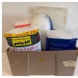 Assortment of Polyester Fiberfill Batting