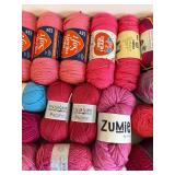 Yarn Assortment Bundle - Pink Purple Blues