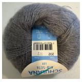Assorted Mohair and Silk Yarn Collection - Hand-Dyed Skeins