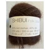 Assorted Mohair and Silk Yarn Collection - Hand-Dyed Skeins