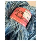 Assorted Yarns including The Diana Collection Silk and Merino Yarns Northwest - Blue/Lavender Mix - Sport