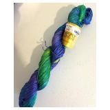 Assorted Yarns including The Diana Collection Silk and Merino Yarns Northwest - Blue/Lavender Mix - Sport