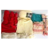 Lion Brand Yarn & Bernat Cotton by Bernat - Uncompleted Knitting Projects