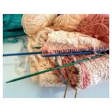 Lion Brand Yarn & Bernat Cotton by Bernat - Uncompleted Knitting Projects