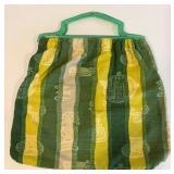 Folding Chair with Fabric Seat & 2 Knitting Bags