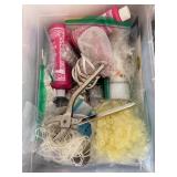 Assorted Crafts including Knitter