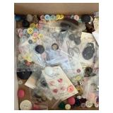 Button Collection - Assorted Craft Buttons & Mixed Colors & Sizes