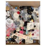 Button Collection - Assorted Craft Buttons & Mixed Colors & Sizes