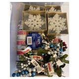 Seasonal Decor Bundle - Snowflakes, Hearts & Ribbon