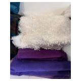 Assorted Fabrics & Faux Fur - Plush Textiles for Crafts