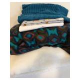 Assorted Fabrics & Faux Fur - Plush Textiles for Crafts