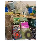 Craft Supplies Bundle - Spanish Moss, Wonder Water, Seashells, Floral Wire, Styrofoam