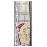 SuperBoard Pattern Cutting Board, OLFA Lip Edge Rulers & Large Cutting Mat