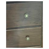 Dressers - White & Dark Brown