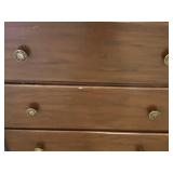 Dressers - White & Dark Brown