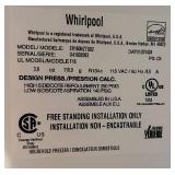Whirlpool EV160NZTQ02 - Compact Upright Freezer
