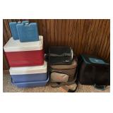 PackIt Black Lunch Bag, Coleman Coolers & Igloo Ice Chest