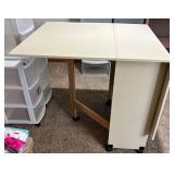 Portable Crafters Extendable Table