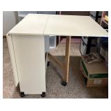 Portable Crafters Extendable Table