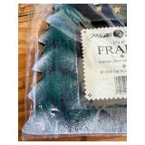 Wooden and Rustic style Frames & Photo Albums Set with Wicker Basket & Display Easel