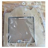 Wooden and Rustic style Frames & Photo Albums Set with Wicker Basket & Display Easel