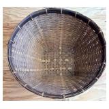 Wooden and Rustic style Frames & Photo Albums Set with Wicker Basket & Display Easel