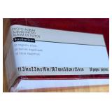 Wooden and Rustic style Frames & Photo Albums Set with Wicker Basket & Display Easel