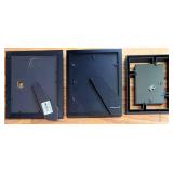 Black Picture Frames & Collage Frame (Lot of 10)