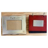Photo Frames & Albums Collection - Pioneer DA-200SUM Sewn Fabric Album & Ganz Frames