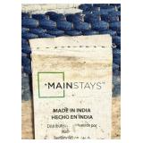 Mainstays Outdoor Rug Navy - Ornate Medallion Pattern