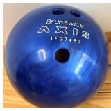 Brunswick Bowling Balls (Lot of 2) with Bags