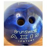Brunswick Bowling Balls (Lot of 2) with Bags