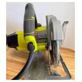 Ryobi CSB144LZ Circular Saw - Bag, Manual & Extra Blade