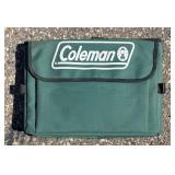 Coleman Sleeping Bag & Tote Bag - Gray Sleeping Bag, Green Tote