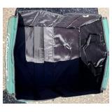 Coleman Sleeping Bag & Tote Bag - Gray Sleeping Bag, Green Tote