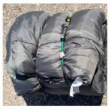 Coleman Sleeping Bag & Tote Bag - Gray Sleeping Bag, Green Tote