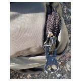 Coleman Sleeping Bag & Tote Bag - Gray Sleeping Bag, Green Tote