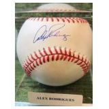 Alex Rodriguez Autographed Official Baseball- Seattle Mariners & New York Yankees w/COA