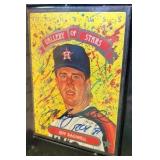JEFF BAGWELL 1992 DONRUSS GALLERY OF STARS "Rookie Of The Year" Autograph Astros