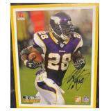 Adrian Peterson Signed Minnesota Vikings Gorilla Ladders Home Photo 15.25" x 18.25" COA