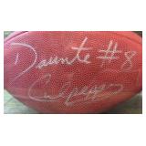 Daunte Culpepper Autographed NFL Official Wilson Football #8 Minnesota, Minnesota Vikings QB COA